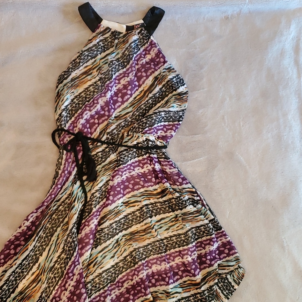 Mid length multi colour dress